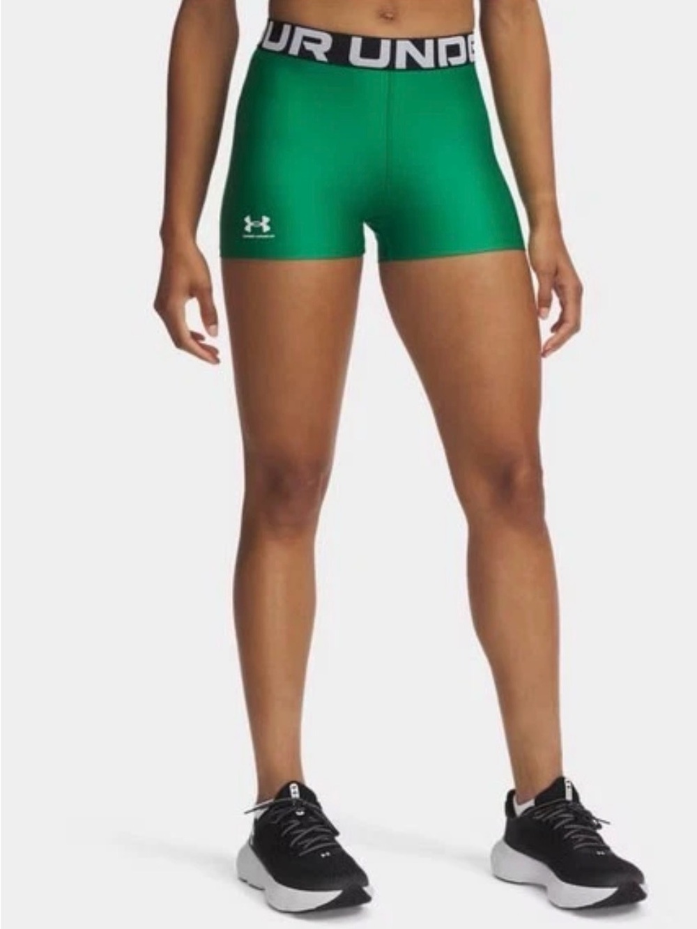 UNDER‎ ARMOUR Women's HeatGear 3" Compression Shorty Shorts NWT
Green SIZE XS